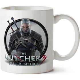 Art Hediye Geralt - The Witcher,, İki Tarafı Baskılı Kupa Bardak