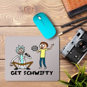 Art Hediye Get Schwifty Baskılı 23x19 cm Mouse Pad
