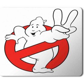 Art Hediye Ghostbusters 2 Casper Hayalet Baskılı 23x19 cm Mouse Pad