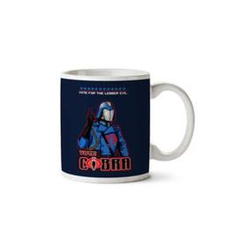 Art Hediye Gı Joe Vote Cobra Commander Lesser Evil I İki Tarafı Baskılı Kupa Bardak
