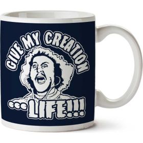Art Hediye Give My Creation Life Young Frankenstein İki Tarafı Baskılı Kupa Bardak