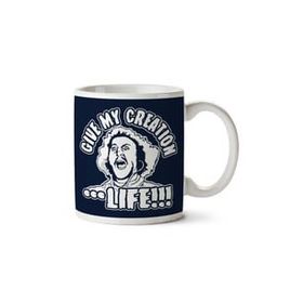 Art Hediye Give My Creation Life Young Frankenstein İki Tarafı Baskılı Kupa Bardak