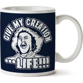 Art Hediye Give My Creation Life Young Frankenstein İki Tarafı Baskılı Kupa Bardak