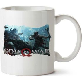 Art Hediye God Of War 4 İki Tarafı Baskılı Kupa Bardak