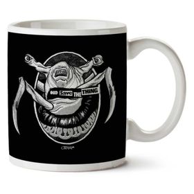Art Hediye God Save The Thing İki Tarafı Baskılı Kupa Bardak
