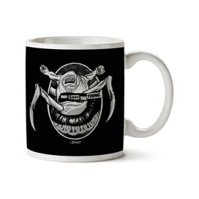 Art Hediye God Save The Thing İki Tarafı Baskılı Kupa Bardak