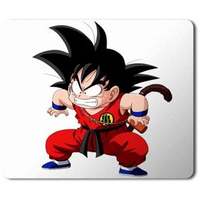Art Hediye Goku Confuso Baskılı 23x19 cm Mouse Pad
