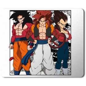 Art Hediye Goku Vegeta Gogeta Ssj Baskılı 23x19 cm Mouse Pad