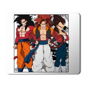 Art Hediye Goku Vegeta Gogeta Ssj Baskılı 23x19 cm Mouse Pad