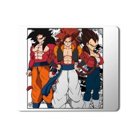 Art Hediye Goku Vegeta Gogeta Ssj Baskılı 23x19 cm Mouse Pad