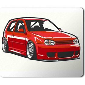 Art Hediye Golf Mk4 2 Baskılı 23x19 cm Mouse Pad