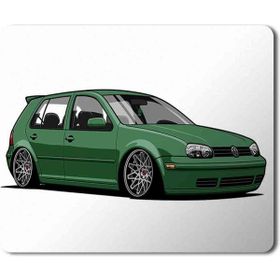 Art Hediye Golf Mk4 3 Baskılı 23x19 cm Mouse Pad