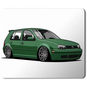Art Hediye Golf Mk4 3 Baskılı 23x19 cm Mouse Pad