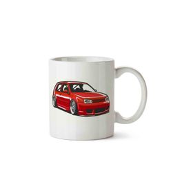 Art Hediye Golf Mk4 Kırmızı Kupa Bardak