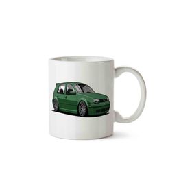 Art Hediye Golf Mk4 Yeşil Kupa Bardak