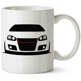 Art Hediye Golf Mk7 R7 İki Tarafı Baskılı Kupa Bardak