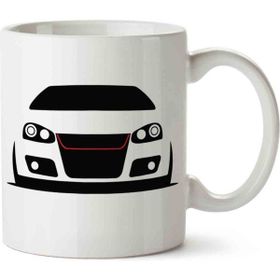 Art Hediye Golf Mk7 R7 İki Tarafı Baskılı Kupa Bardak