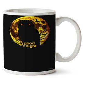 Art Hediye Good Night By İki Tarafı Baskılı Kupa Bardak