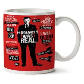 Art Hediye Good Old Fashioned Villain Quotes İki Tarafı Baskılı Kupa Bardak