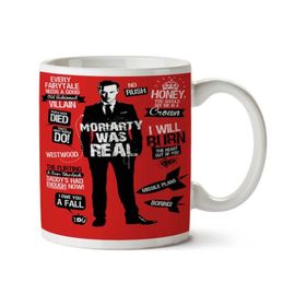 Art Hediye Good Old Fashioned Villain Quotes İki Tarafı Baskılı Kupa Bardak