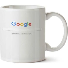 Art Hediye Google İki Tarafı Baskılı Kupa Bardak