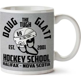 Art Hediye Goon Doug Glatt Hockey School.png Iki Tarafı Baskılı Kupa Bardak