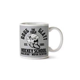 Art Hediye Goon Doug Glatt Hockey School.png Iki Tarafı Baskılı Kupa Bardak