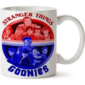 Art Hediye Goonies Stranger Things İki Tarafı Baskılı Kupa Bardak
