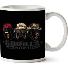 Art Hediye Gorilla Warfare iki Tarafı Baskılı Kupa Bardak