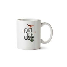 Art Hediye Grand Theft Auto V İki Tarafı Baskılı Kupa Bardak
