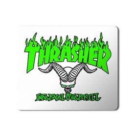 Art Hediye Green Trasher Logo Baskılı 23x19 cm Mouse Pad
