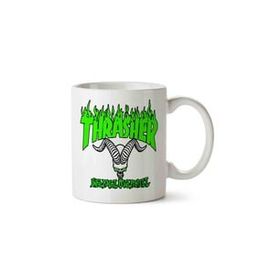 Art Hediye Green Trasher Logo Kupa Bardak