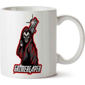 Art Hediye Grim Reaper İki Tarafı Baskılı Kupa Bardak