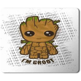 Art Hediye Groot Im Groot Baskılı 23x19 cm Mouse Pad