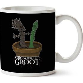 Art Hediye Growing Up Groot Guardians Of The Galaxy İki Tarafı Baskılı Kupa Bardak