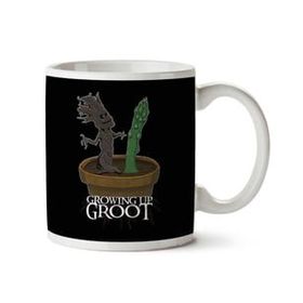 Art Hediye Growing Up Groot Guardians Of The Galaxy İki Tarafı Baskılı Kupa Bardak