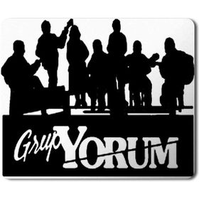 Art Hediye Grup Yorum Baskılı 23x19 cm Mouse Pad