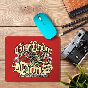 Art Hediye Gryffindor Lions Baskılı 23x19 cm Mouse Pad