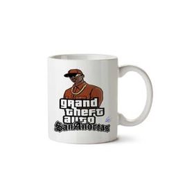 Art Hediye Gta Sanandreas İki Tarafı Baskılı Kupa Bardak