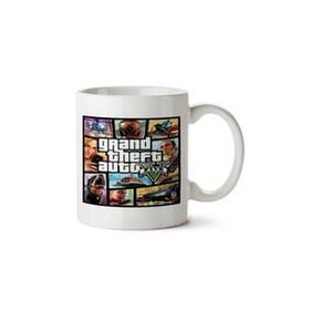 Art Hediye Gta V İki Tarafı Baskılı Beyaz Kupa