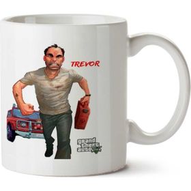 Art Hediye Gta V Trevor İki Tarafı Baskılı Kupa Bardak