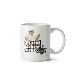Art Hediye Gta V Trevor İki Tarafı Baskılı Kupa Bardak