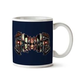 Art Hediye Guardians Of The Galaxy Russian Doll Faces İki Tarafı Baskılı Kupa Bardak