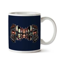 Art Hediye Guardians Of The Galaxy Russian Doll Faces İki Tarafı Baskılı Kupa Bardak