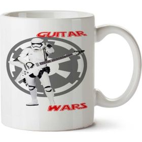 Art Hediye Guıtarwars İki Tarafı Baskılı Kupa Bardak