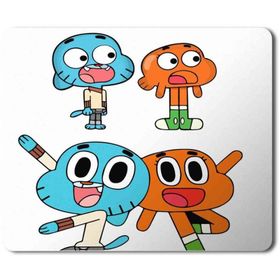 Art Hediye Gumball Cartoon Network Baskılı 23x19 cm Mouse Pad