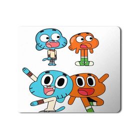 Art Hediye Gumball Cartoon Network Baskılı 23x19 cm Mouse Pad
