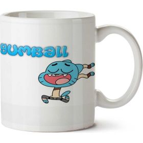 Art Hediye Gumball İki Tarafı Baskılı Kupa Bardak