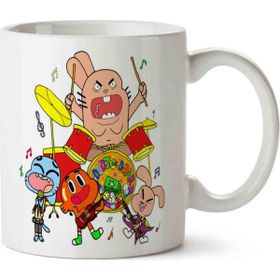Art Hediye Gumball Karakterler Kupa Bardak