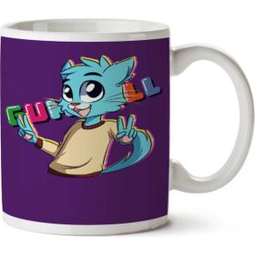 Art Hediye Gumball Renkli İki Tarafı Baskılı Kupa Bardak